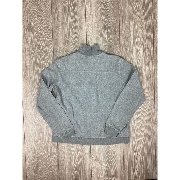 Lauren Ralph Lauren Women’s sweater Double pocket‎ Gray M Full Zip - Picture 5 of 7